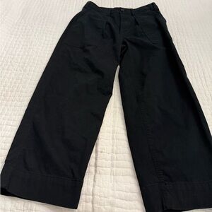 Banana Republic black crop pants